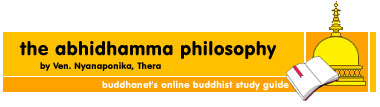 The Abhidhamma Philosophy